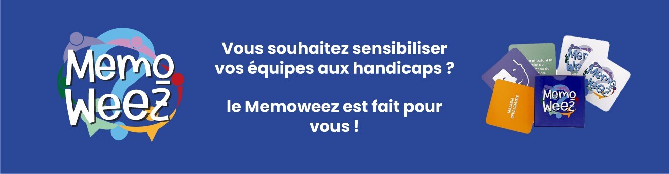 Memoweez : un jeu de mémoire pour sensibiliser aux handicaps en entreprise