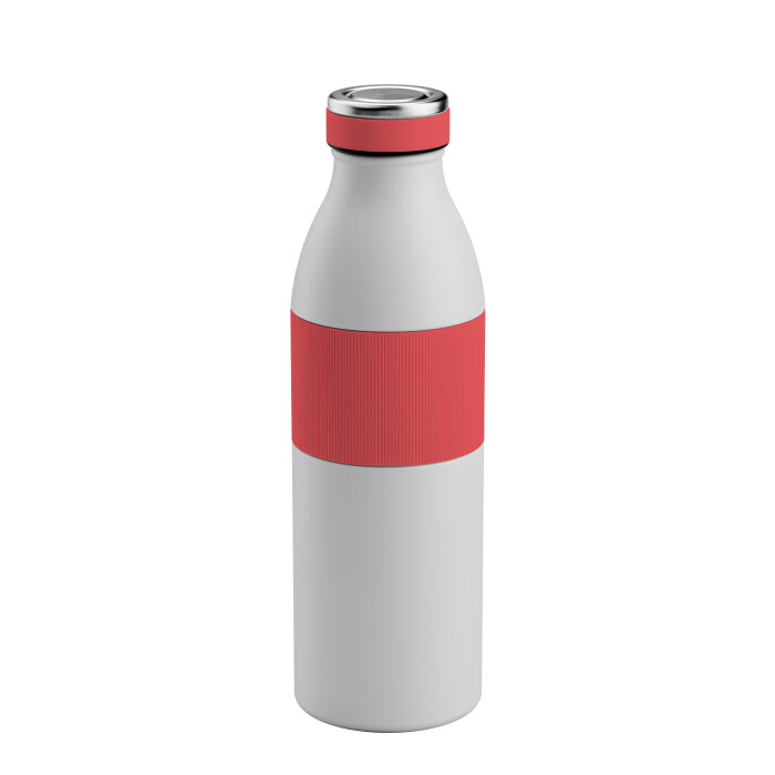 Gourde 500 ml isotherme en acier et bouchon magnétique
