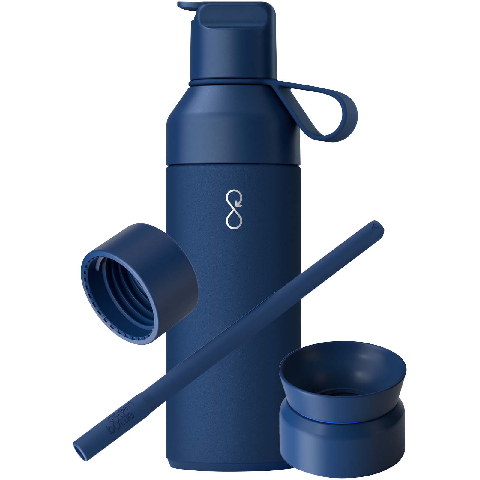 Bouteille 500 ml isotherme Ocean Bottle® coffret 3 en 1