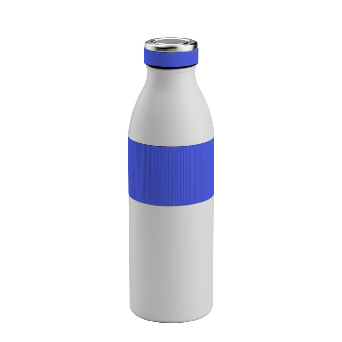 Gourde 500 ml isotherme en acier et bouchon magnétique