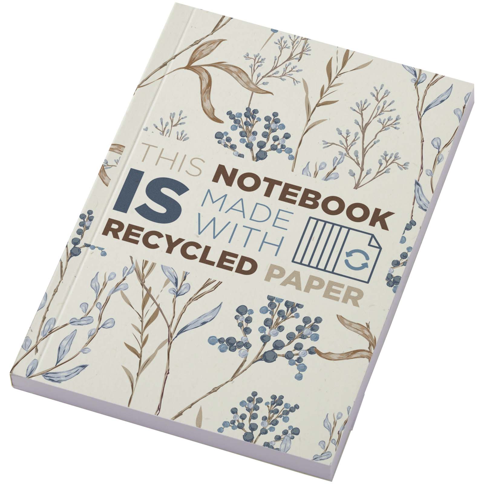 Carnet A6 souple recyclée 100 feuilles 100% personnalisable