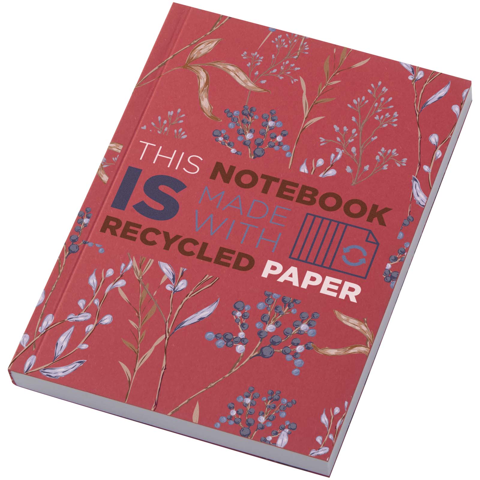 Carnet A6 souple recyclée 100 feuilles 100% personnalisable