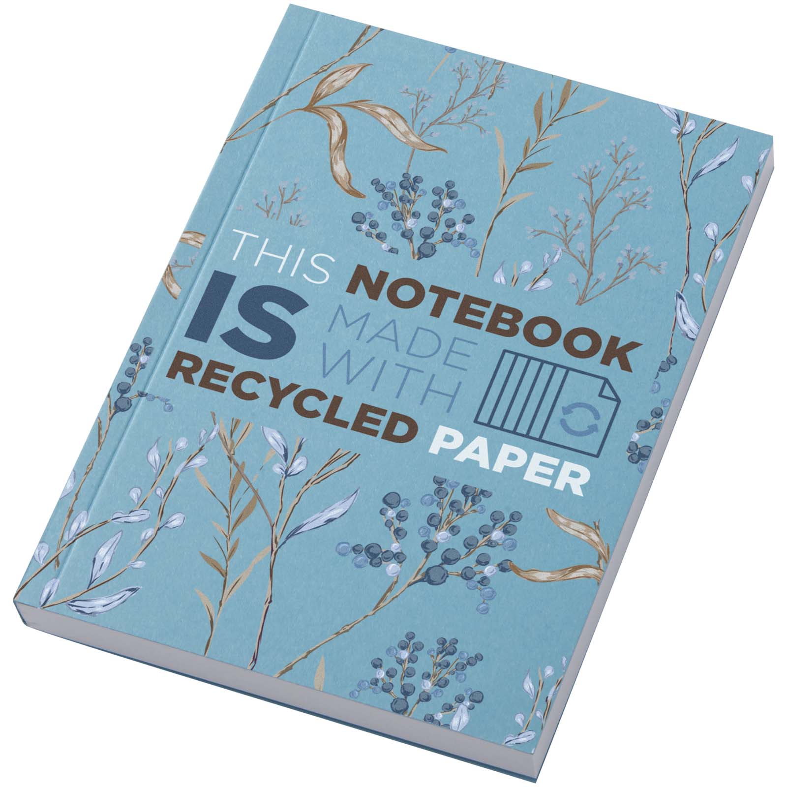 Carnet A6 souple recyclée 100 feuilles 100% personnalisable