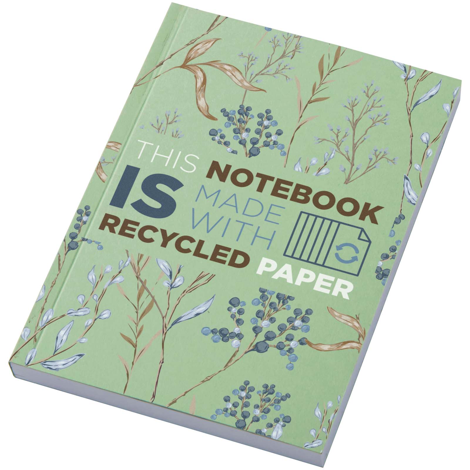 Carnet A6 souple recyclée 100 feuilles 100% personnalisable