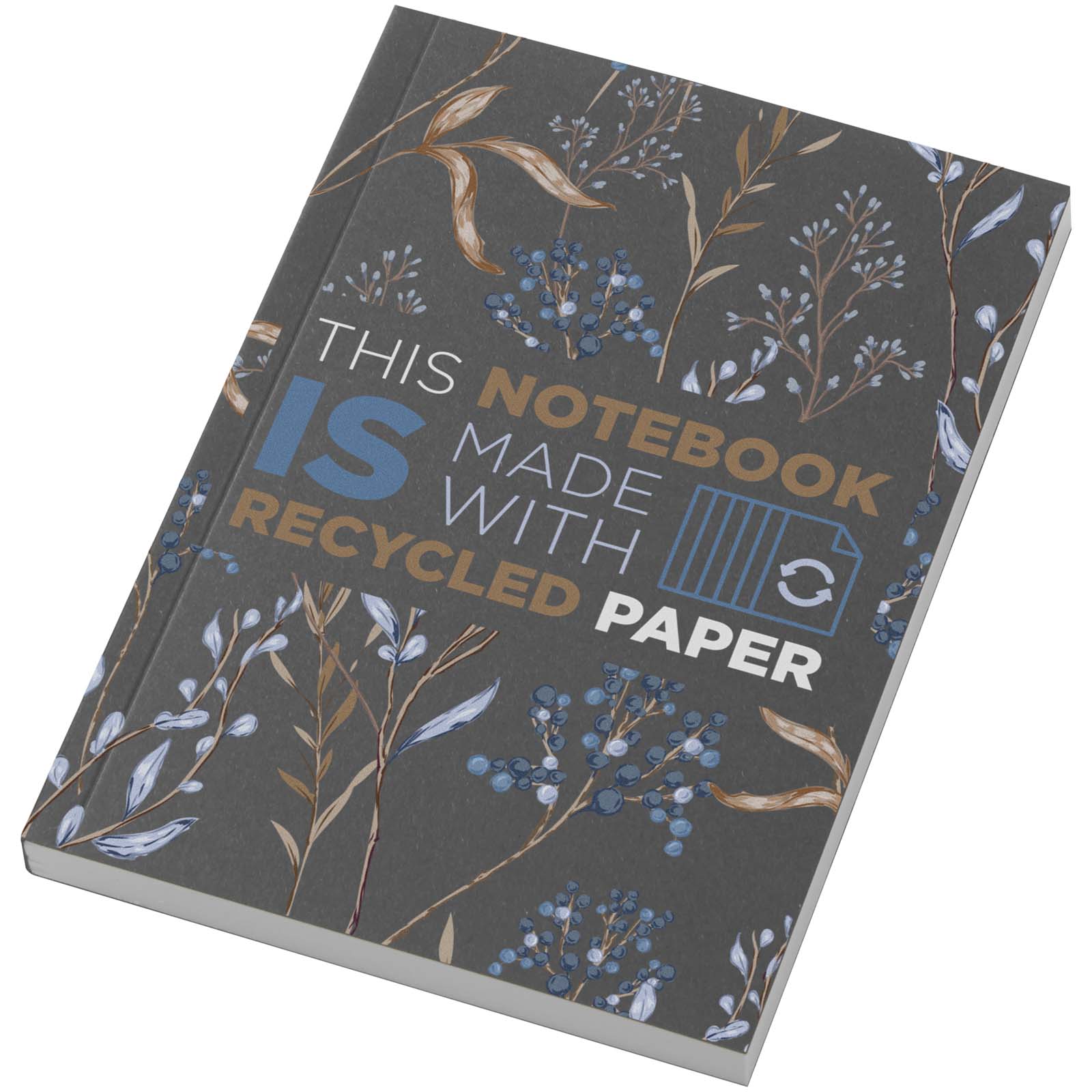 Carnet A6 souple recyclée 100 feuilles 100% personnalisable