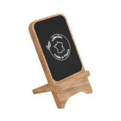 Photo de Support smartphone à induction haut de gamme Made in France