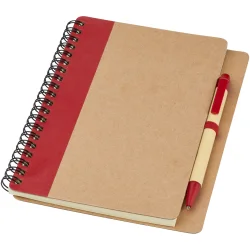 Photo de Carnet spirales et stylo recyclés A6