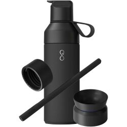 Photo de Bouteille 500 ml isotherme Ocean Bottle® coffret 3 en 1