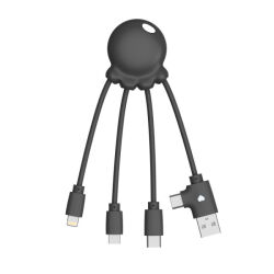 Photo de Chargeur multi-USB pieuvre en plastique certifié Ocean Bound Plastic