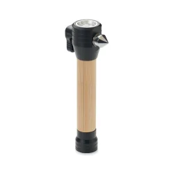 Photo de Lampe torche multifonctions 3 en 1 en bambou