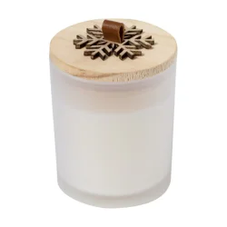 Photo de Bougie de noël parfumée à la vanille
