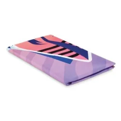 Photo de Serviette microfibre 60x150 cm 100% personnalisable