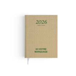 Photo de Agenda de poche semainier en kraft