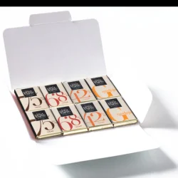 Photo de Carte personnalisable & 8 carrés de chocolat