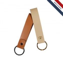 Photo de Porte-clés cuir recyclé