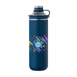 Photo de Bouteille isotherme 680 ml en acier recyclé et poignée