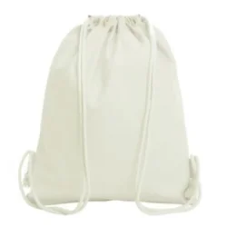 Photo de Sac cordelette 170 g/m² en coton bio