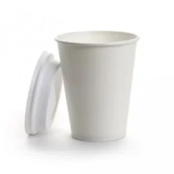 Photo de Gobelet 20 cl en carton et couvercle