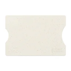 Photo de Porte-cartes RFID en paille de blé