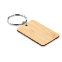 Photo de Porte-clés rectangulaire bambou