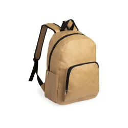 Photo de Sac à dos papier laminé 130 g/m² poche frontale