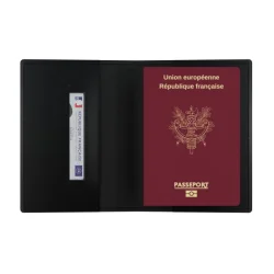 Photo de Etui passeport connecté haut de gamme