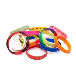 Photo de Bracelet publicitaire en silicone