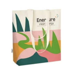 Photo de Totebag 140 gr/m² à fond plat en en coton bio 100% personnalisable