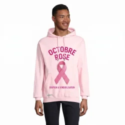 Photo de Sweat à capuche 280g/m² unisexe en molleton