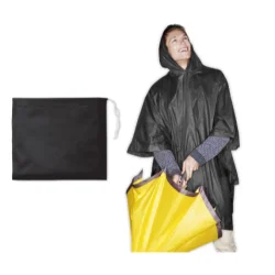 Photo de Poncho pliable coloré