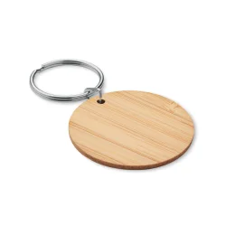 Photo de Porte-clés rond en bambou