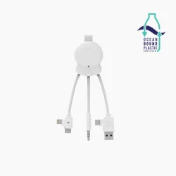 Photo de Chargeur pieuvre recyclé avec fonction audio