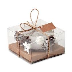 Photo de Bougeoir en verre Noël