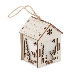 Photo de Maisonnette de noël lumineuse