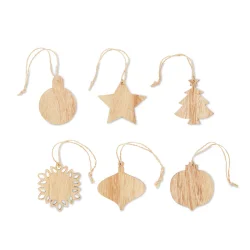 Photo de Décorations de noël en bois