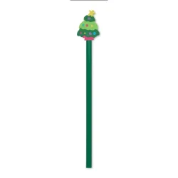Photo de Crayon de bois Noël avec gomme