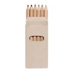 Photo de 6 crayons de couleur