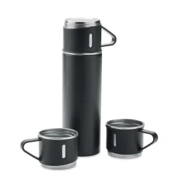 Photo de Bouteille isotherme 420 ml et 2 gobelets 150 ml