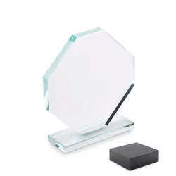 Photo de Trophée hexagonal en cristal