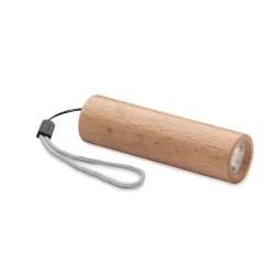 Photo de Lampe torche en bois de hêtre