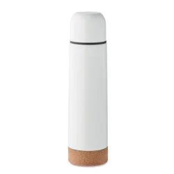 Photo de Bouteille isotherme 500 ml en acier recyclé et liège