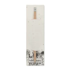 Photo de Crayon de bois et pochette à planter