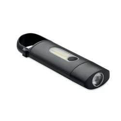 Photo de Lampe de poche COB rechargeable avec mousqueton