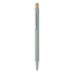 Photo de Stylo en alu recyclé et poussoir en bambou