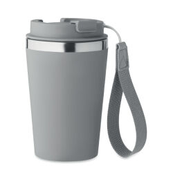 Photo de Gobelet 350 ml isotherme acier et PP recyclé