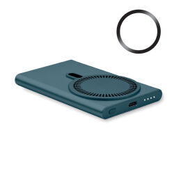 Photo de Batterie externe magnétique 5000 mAh en alu recyclé