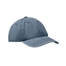 Photo de Casquette 6 panel vintage en coton lavé