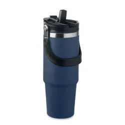 Photo de Gourde 850 ml double paroi en acier recyclé