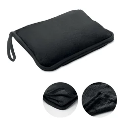 Photo de Ensemble de couverture et oreiller de voyage 2 en 1