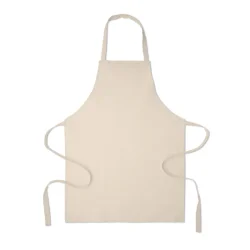Photo de Tablier coton recyclé 180 gr/m² beige